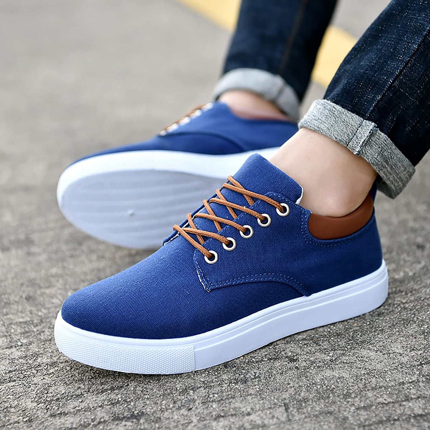 Herren-Sneaker – Lässig – Bequem – Slipper – Herrenschuhe-HauteBerlin
