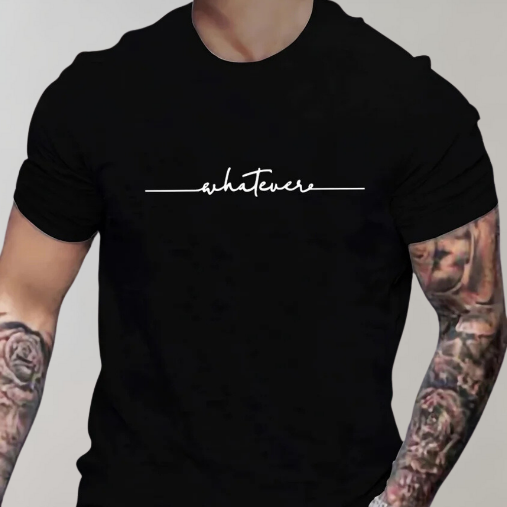 Herren T-Shirt - Kurzarm - Regular Fit - T-Shirt mit Rundhalsausschnitt - Herrenbekleidung-HauteBerlin