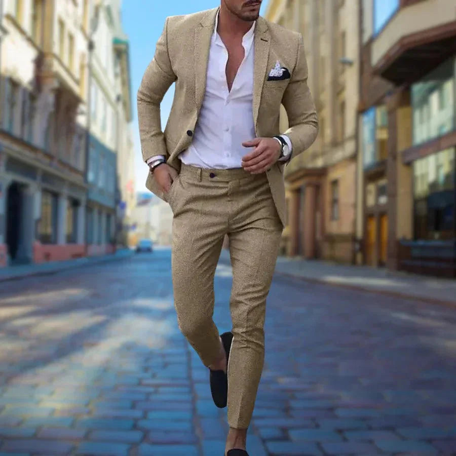 Herrenanzug | Maßgeschneidert | Zweiteiler | Slim-Fit-Anzug | Hochzeitsanzüge für Herren-HauteBerlin