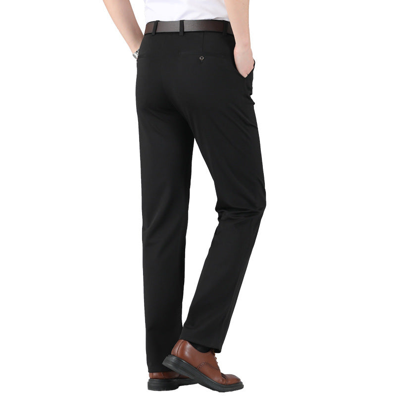 Herrenhosen – Smart Casual – Schmaler Schnitt – Stretchhosen – Anzughosen-HauteBerlin