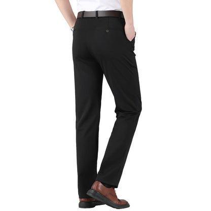 Herrenhosen – Smart Casual – Schmaler Schnitt – Stretchhosen – Anzughosen-HauteBerlin
