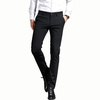Herrenhosen – Smart Casual – Schmaler Schnitt – Stretchhosen – Anzughosen-HauteBerlin