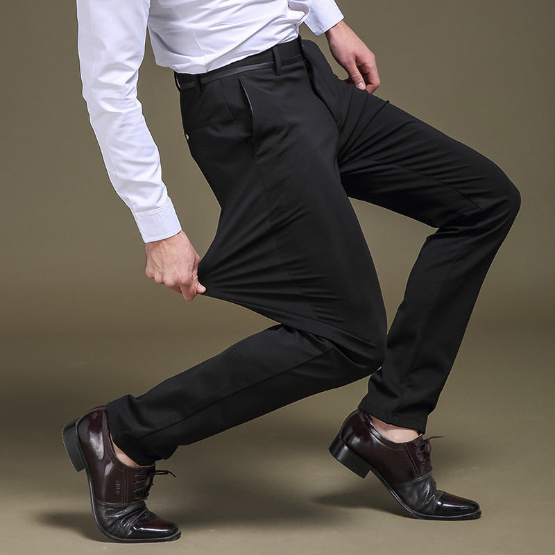 Herrenhosen – Smart Casual – Schmaler Schnitt – Stretchhosen – Anzughosen-HauteBerlin