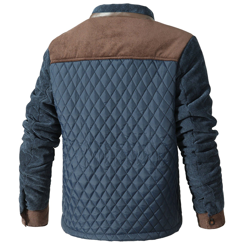 Herrenjacke - Button-Up - Herbst - Steppjacke - Winterjacke-HauteBerlin