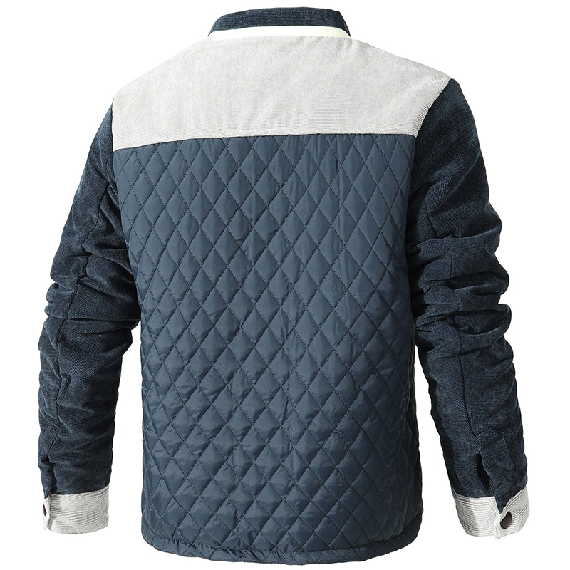 Herrenjacke - Button-Up - Herbst - Steppjacke - Winterjacke-HauteBerlin