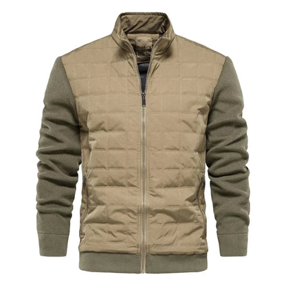 Herrenjacke | Zip-Up | Stehkragen | Steppjacke | Bomberjacke-HauteBerlin