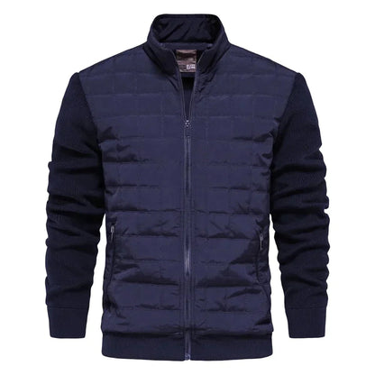 Herrenjacke | Zip-Up | Stehkragen | Steppjacke | Bomberjacke-HauteBerlin