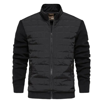 Herrenjacke | Zip-Up | Stehkragen | Steppjacke | Bomberjacke-HauteBerlin