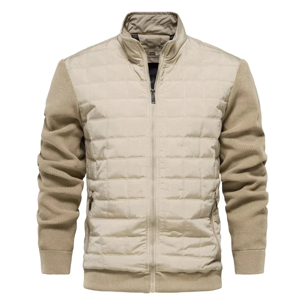 Herrenjacke | Zip-Up | Stehkragen | Steppjacke | Bomberjacke-HauteBerlin
