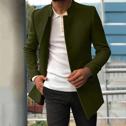 Herrenjacke – mittellang – Frühling – Blazerjacke – Trenchcoat Herren-HauteBerlin