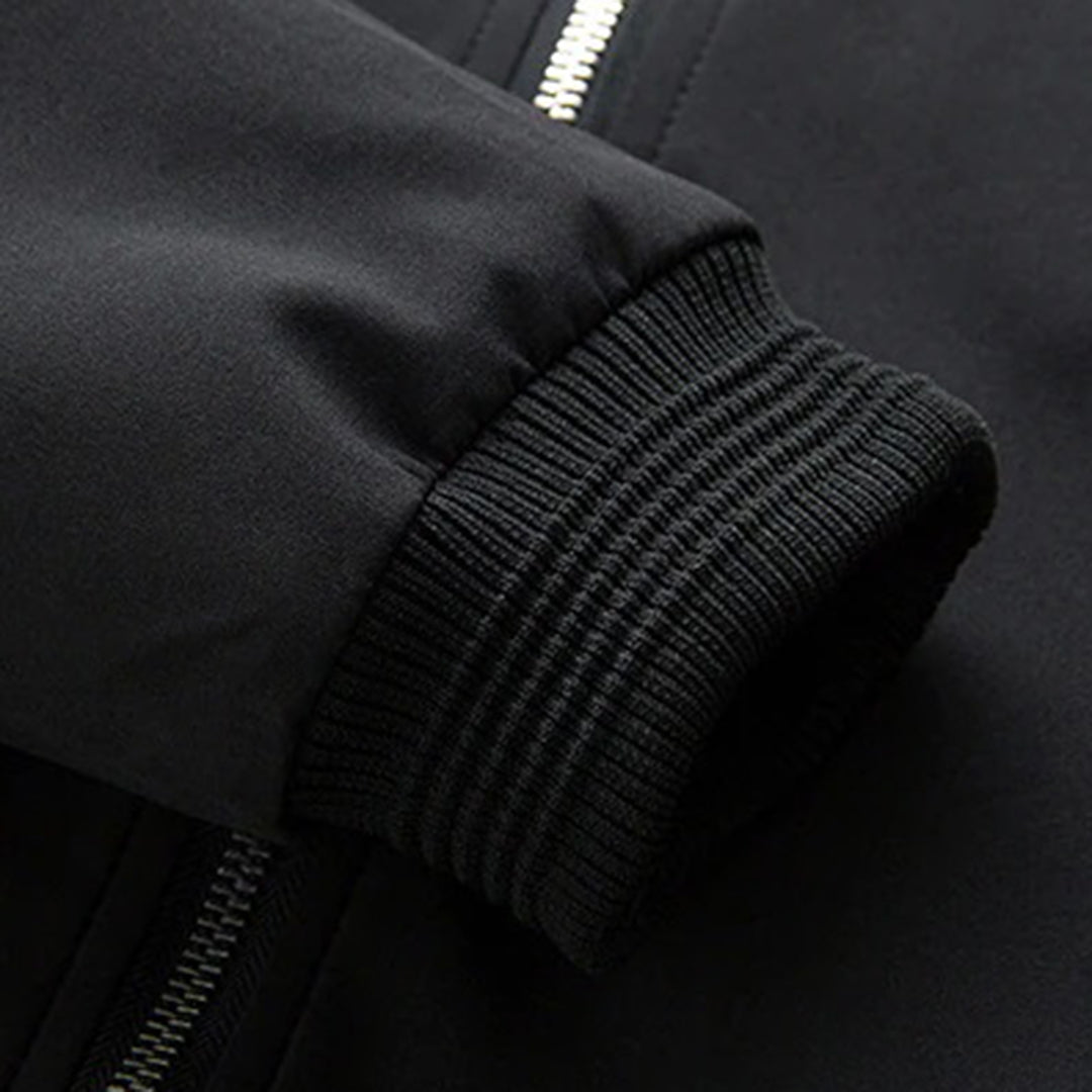 Herrenjacke – winddichte Herbst-Bomberjacke mit Reißverschluss-HauteBerlin