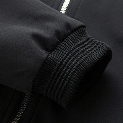 Herrenjacke – winddichte Herbst-Bomberjacke mit Reißverschluss-HauteBerlin