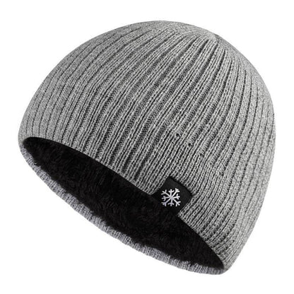 Herrenmütze - Warm - Fleece gefüttert - Strickmütze - Wintermütze-HauteBerlin