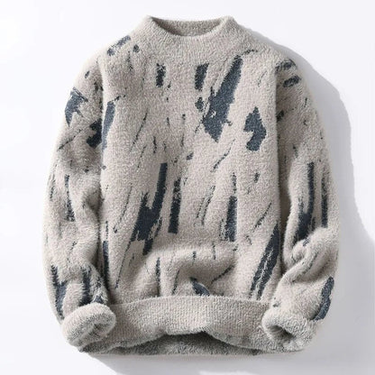 Herrenpullover | Flauschig | Warm | Strickpullover | Herren-Winterpullover-HauteBerlin
