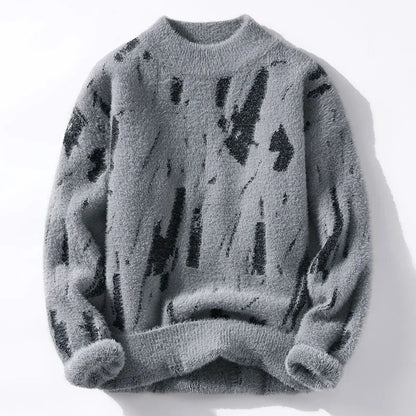 Herrenpullover | Flauschig | Warm | Strickpullover | Herren-Winterpullover-HauteBerlin