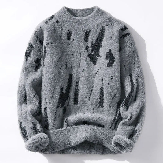 Herrenpullover | Flauschig | Warm | Strickpullover | Herren-Winterpullover-HauteBerlin