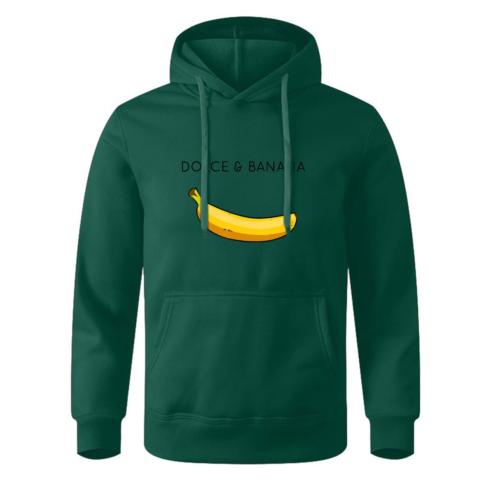 Hoodie - Bananendruck - Kängurutasche - Pullover Hoodie - Herren Hoodies-HauteBerlin