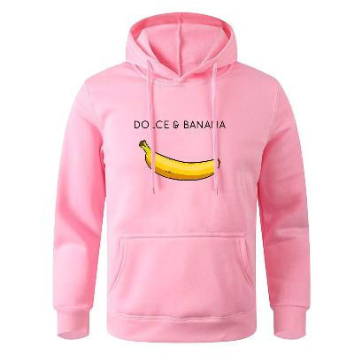 Hoodie - Bananendruck - Kängurutasche - Pullover Hoodie - Herren Hoodies-HauteBerlin