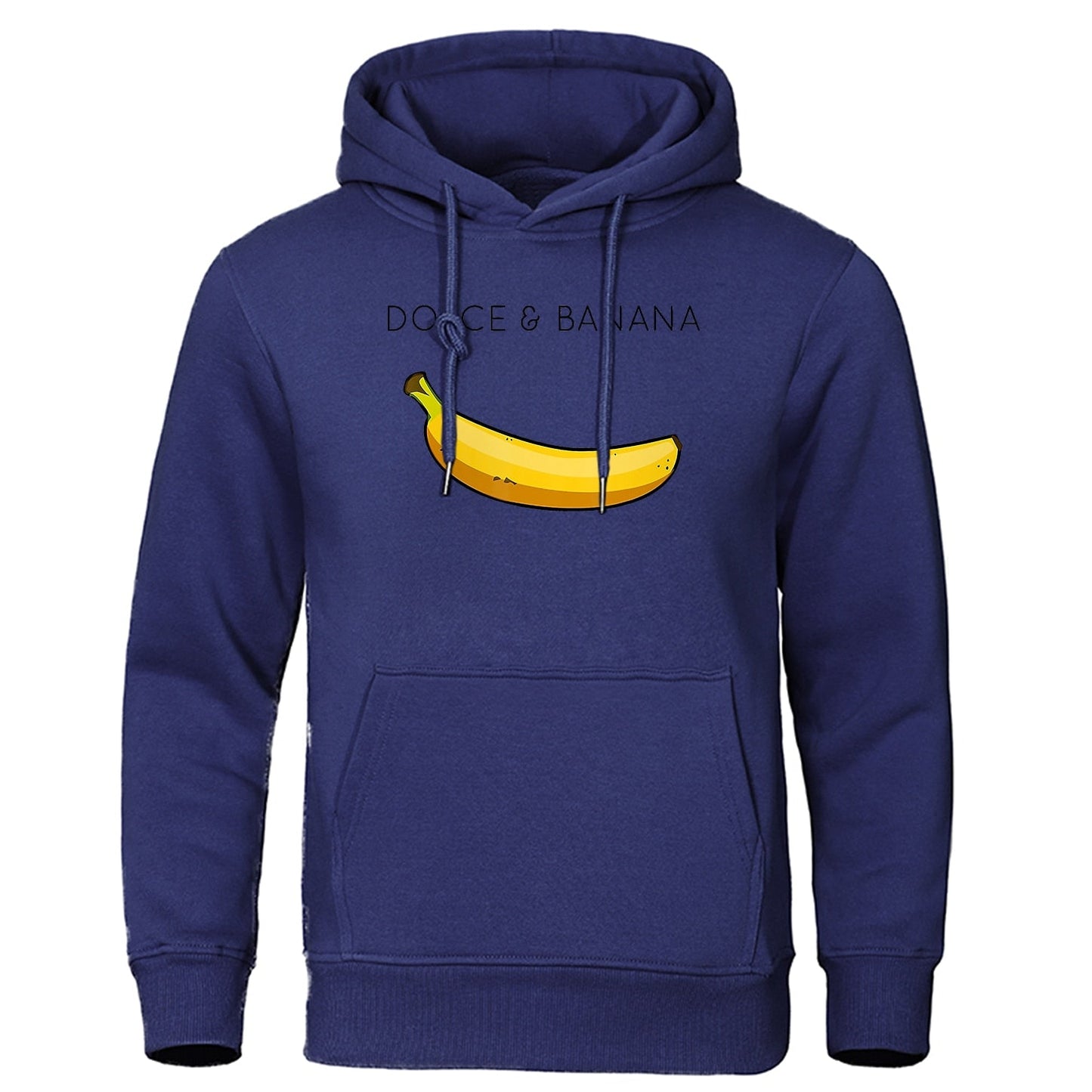 Hoodie - Bananendruck - Kängurutasche - Pullover Hoodie - Herren Hoodies-HauteBerlin