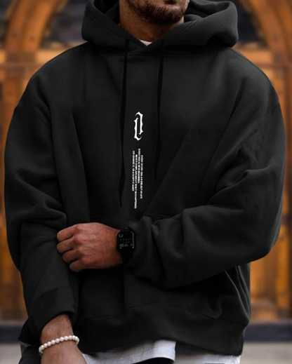 Hoodie - Gemütlicher Pullover mit Kordelzug und Tasche für Männer-HauteBerlin