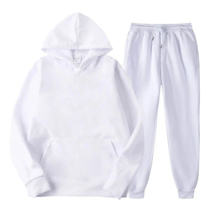 Hoodie Jogger Set - Kordelzug - Zweiteilig - Sweatsuit - Herrenbekleidung-HauteBerlin