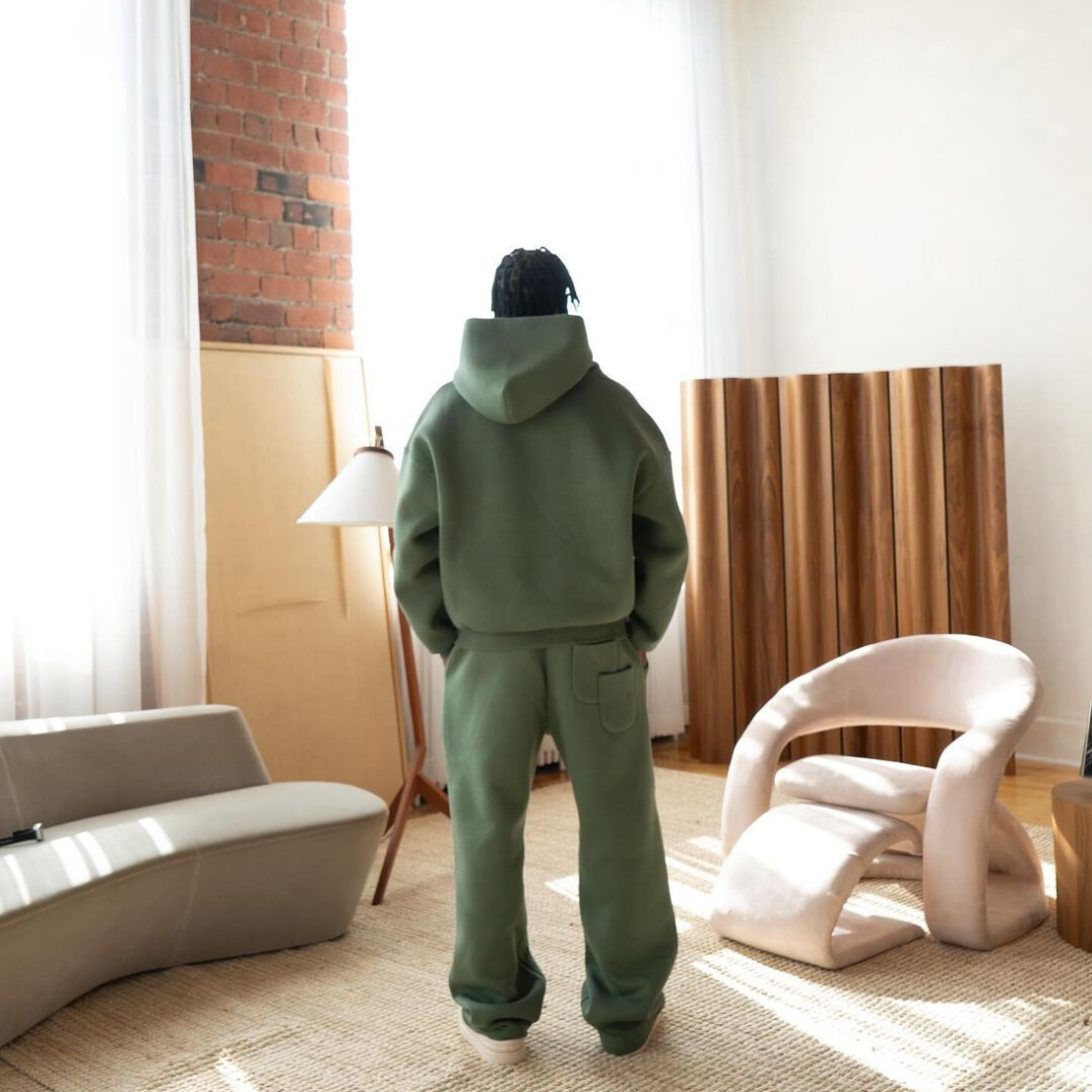 Hoodie und Jogginghose Set | Lässig | Zweiteilig | Trainingsanzug | Jogging-Set für Männer-HauteBerlin