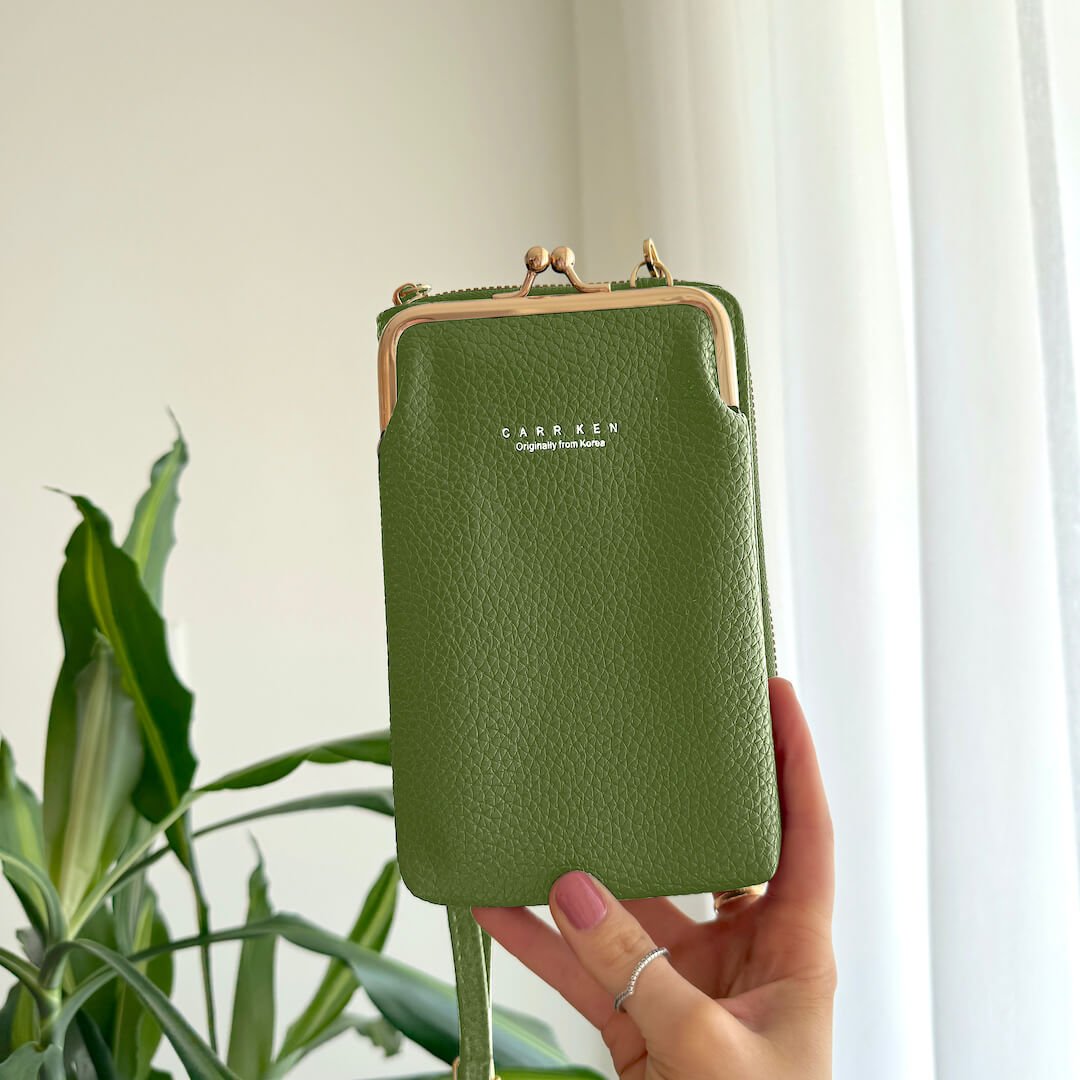 Handytasche aus Kunstleder zum Umhängen 5