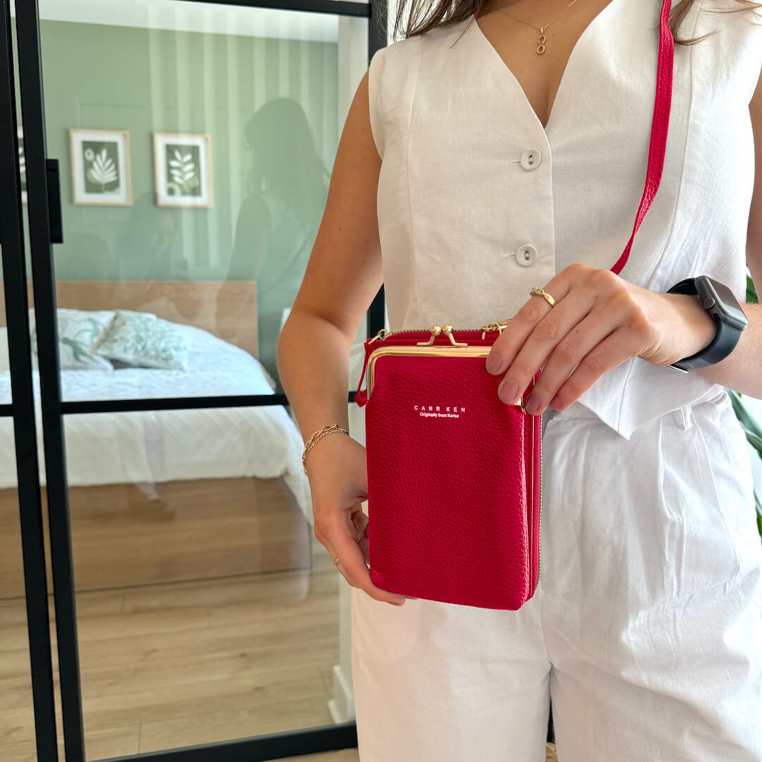 Handytasche aus Kunstleder zum Umhängen 7