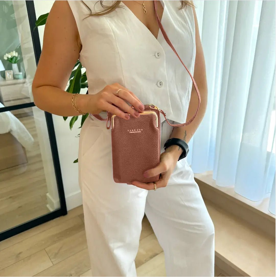 Handytasche aus Kunstleder zum Umhängen 9