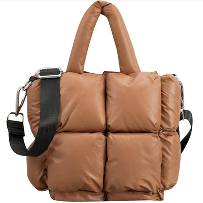 Gesteppte Puffer Shopper Tasche 6