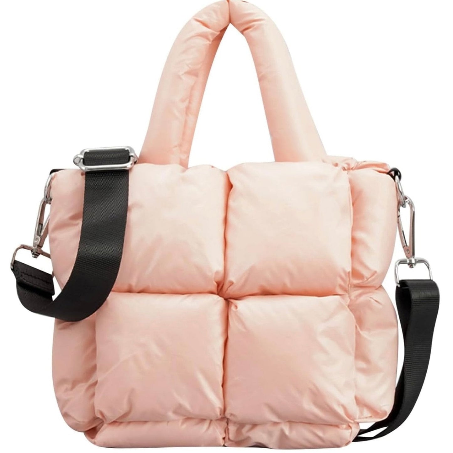 Gesteppte Puffer Shopper Tasche 8