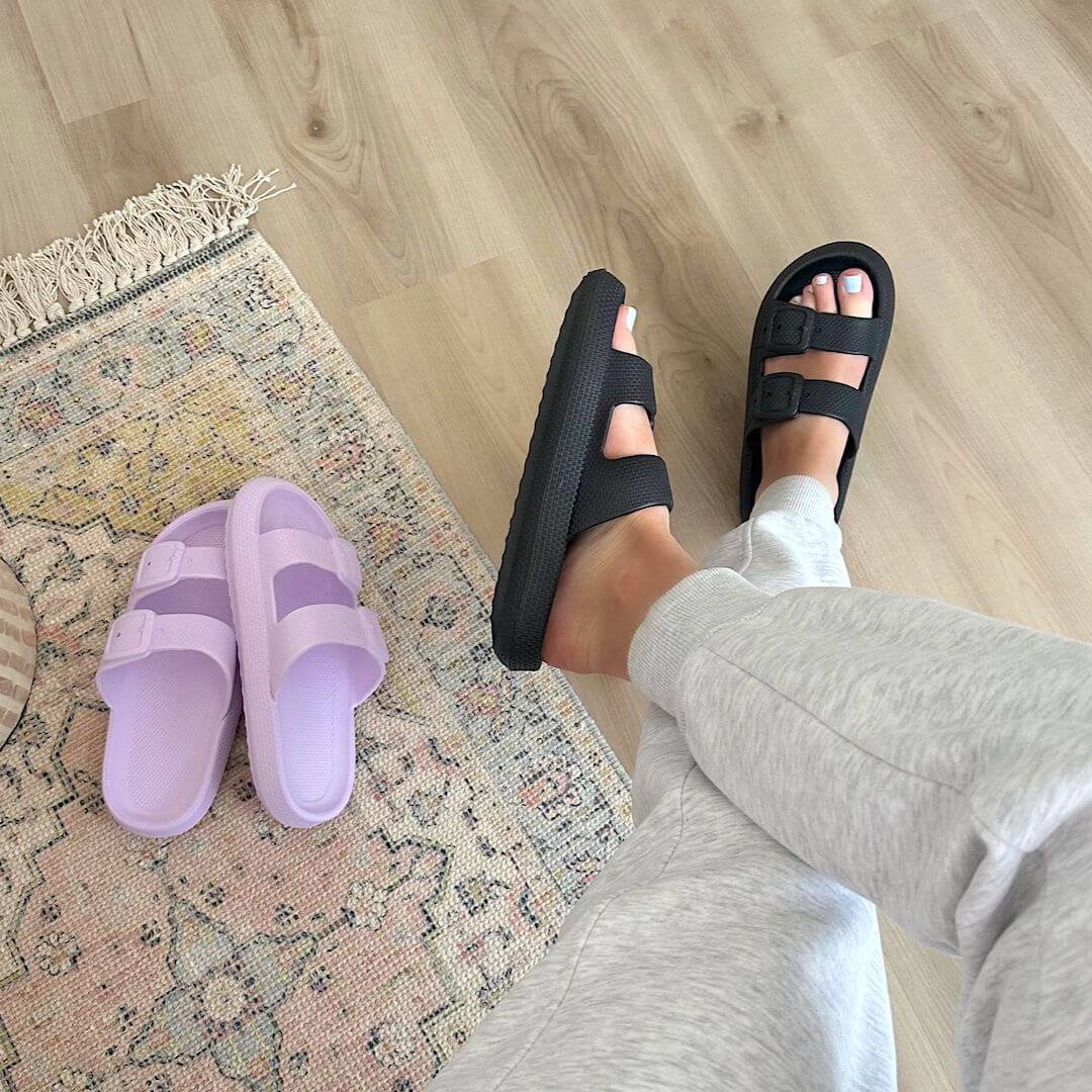 Plateau Sandalen mit Schnalle 2