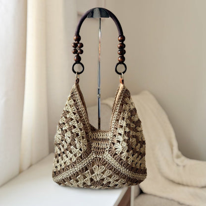 Geflochtene Strohtasche 2
