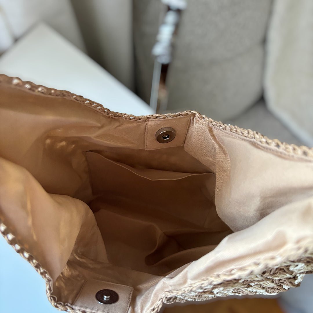 Geflochtene Strohtasche 6