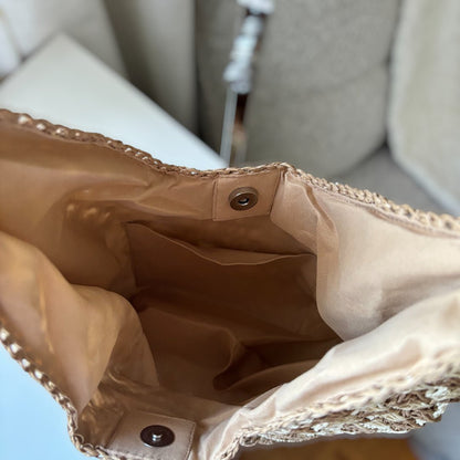 Geflochtene Strohtasche 6