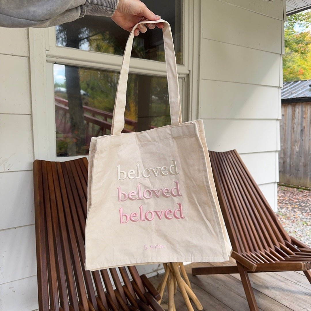 Bestickte Canvas Tasche 8
