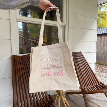 Bestickte Canvas Tasche 8