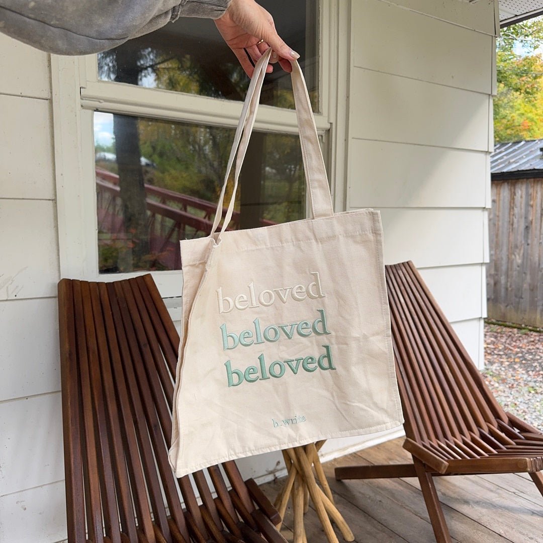 Bestickte Canvas Tasche 9