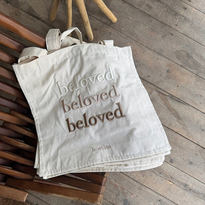 Bestickte Canvas Tasche 10