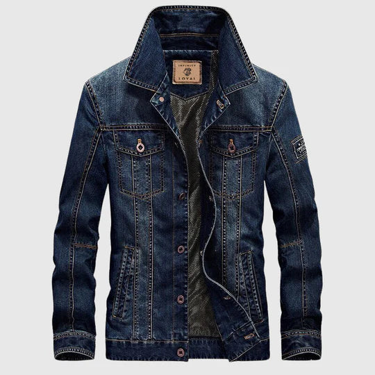 Jeansjacke | Button-Up | Slim Fit | Herrenjacke | Jeansjacke-HauteBerlin