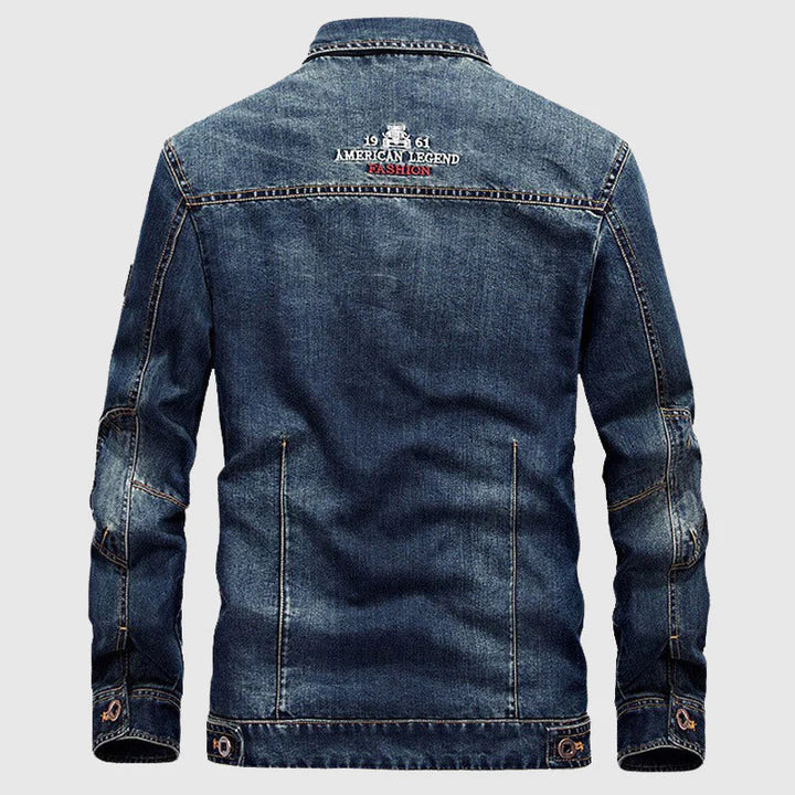 Jeansjacke | Button-Up | Slim Fit | Herrenjacke | Jeansjacke-HauteBerlin