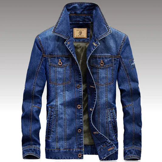 Jeansjacke | Button-Up | Slim Fit | Herrenjacke | Jeansjacke-HauteBerlin