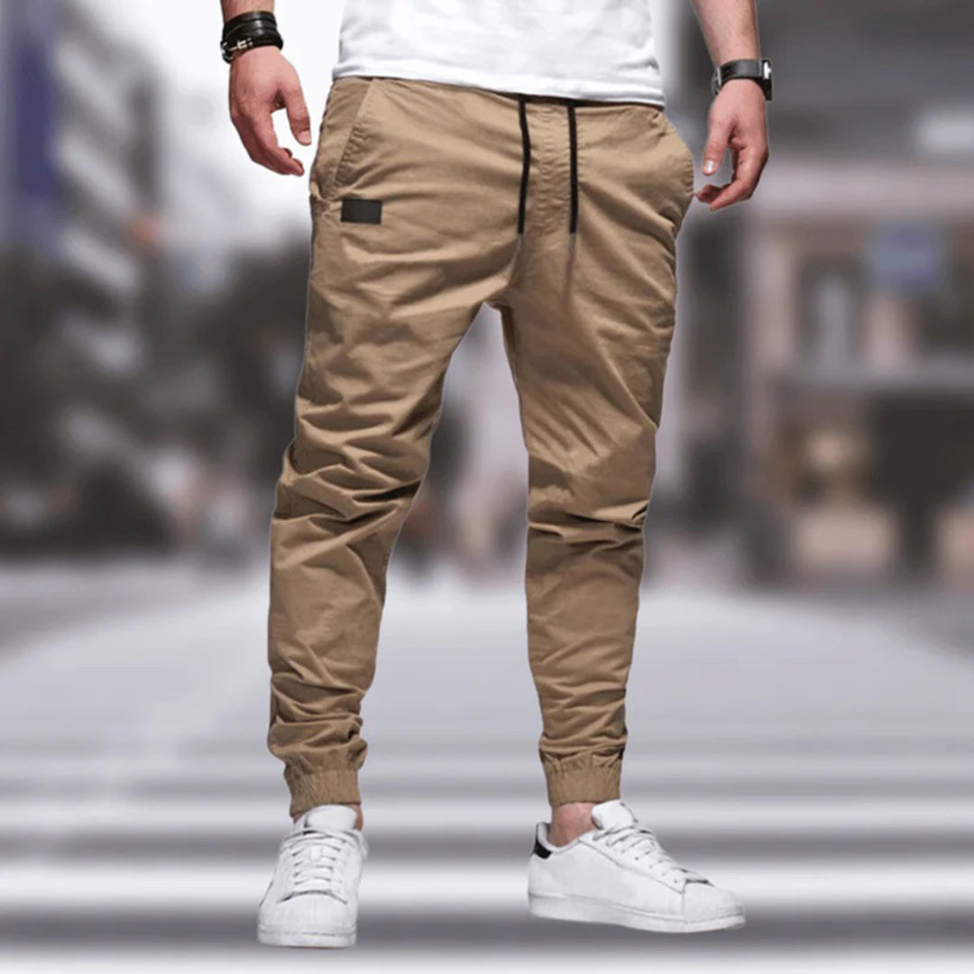 Jogger | Cargohosen | Kordelzug | Slim-Fit-Jogger | Herrenhosen-HauteBerlin