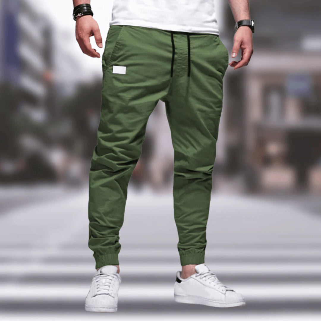 Jogger | Cargohosen | Kordelzug | Slim-Fit-Jogger | Herrenhosen-HauteBerlin