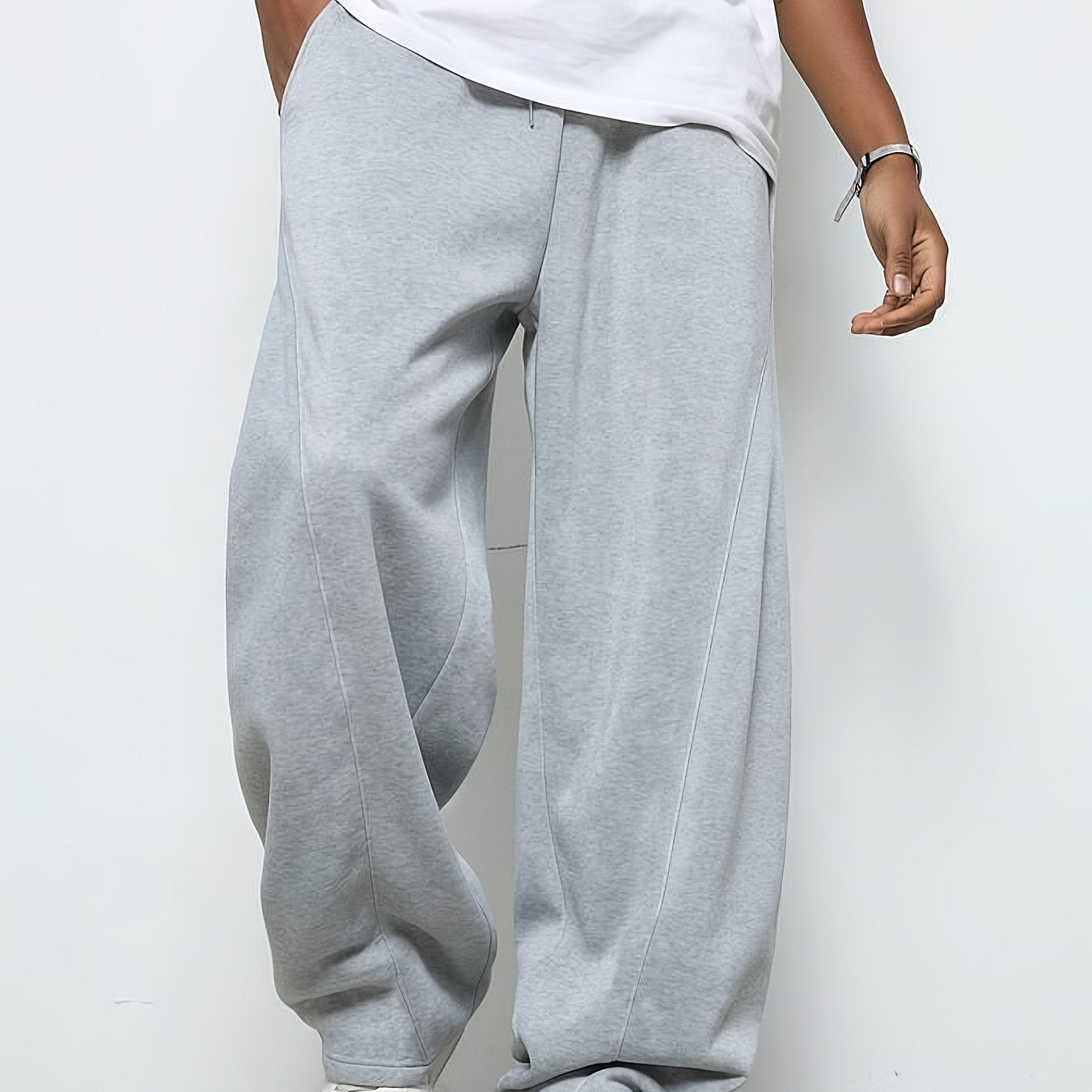 Jogger mit geradem Bein | Baggy | Kordelzug | Sweatpants | Jogger für Männer-HauteBerlin