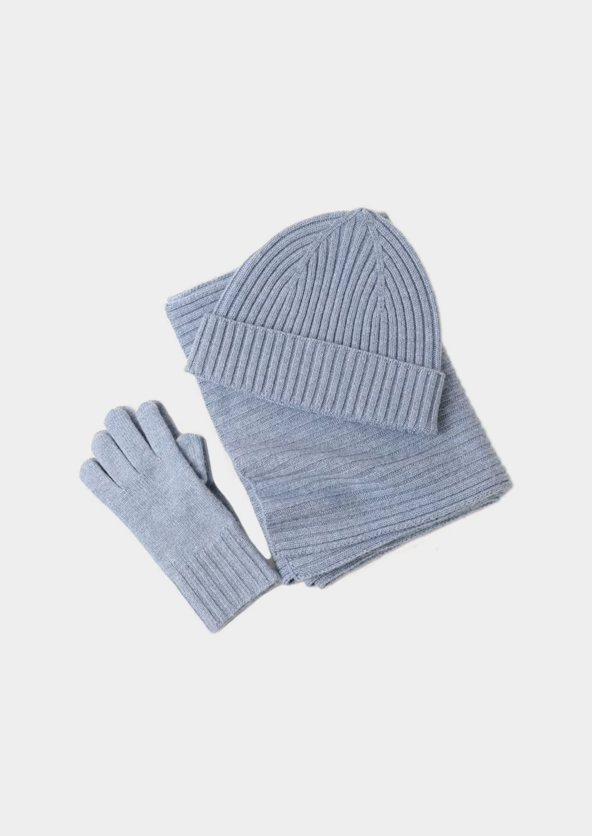 Kaschmir Set Herren | Schal Mütze Handschuhe | Winter-HauteBerlin