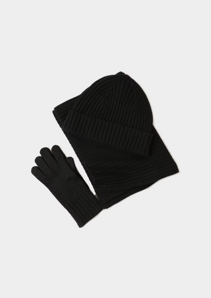 Kaschmir Set Herren | Schal Mütze Handschuhe | Winter-HauteBerlin