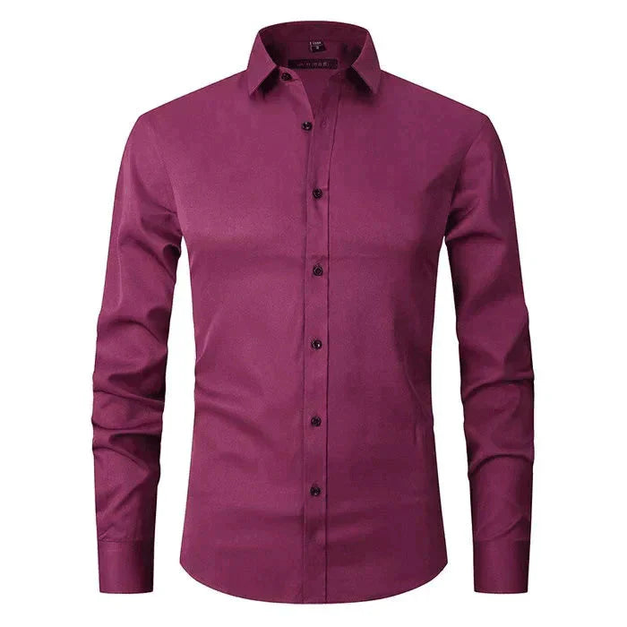 Kleid Hemd | Knitterfrei | Stretch | Knopfleiste Hemd | Herrenhemden-HauteBerlin