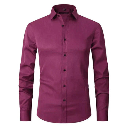 Kleid Hemd | Knitterfrei | Stretch | Knopfleiste Hemd | Herrenhemden-HauteBerlin