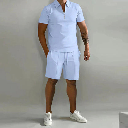 Koordinationsset | Zweiteiler | Kurzarm | Shorts-Set | Herrenbekleidung-HauteBerlin